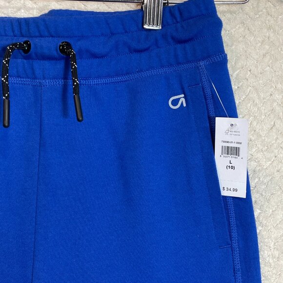 Gap Fit Kids Drawstring Waist Blue Joggers Boys Large NWT Back to School - Picture 6 of 6